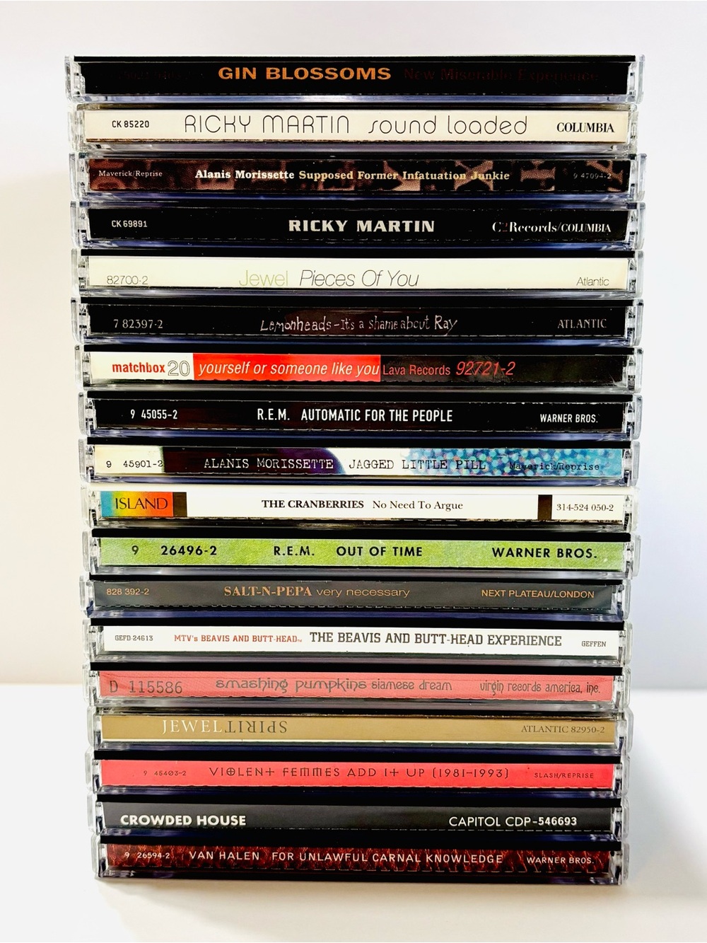 90s Alternative Rock Grunge Pop CD Lot of 18 Smashing Pumpkins Cranberries REM